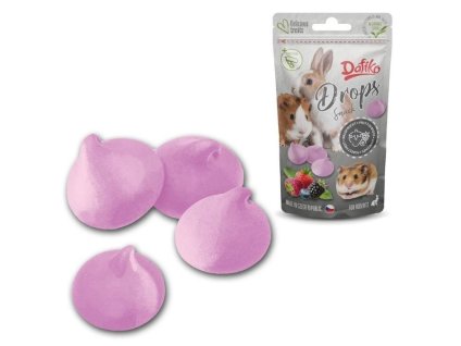 DAFIKO Drops snack pro hlodavce lesní směs 75g