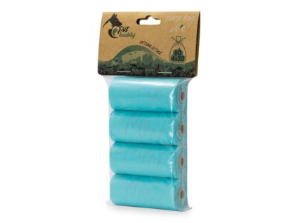 Sáčky na výkaly PETBUDDY Oceán s vůní 4x20ks