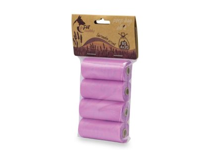 Sáčky na výkaly PETBUDDY Levandule s vůní 4x20ks