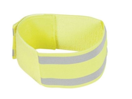 Reflexní pásky HKM lemon/silver (4ks)