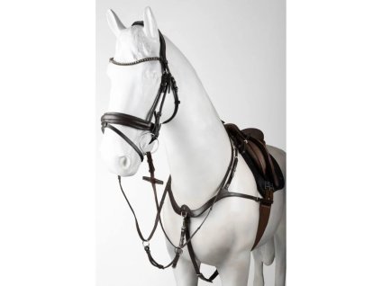 Poprsník HORZE Hampstead hnědý FULL