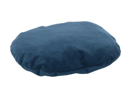 Polštář FLAMINGO Celeste oválný tmavě modrý 60x50x8cm