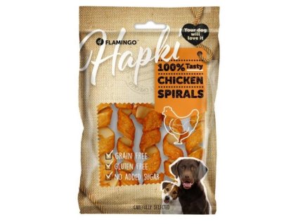 FLAMINGO Hapki Chicken Spirals 85g (5ks)