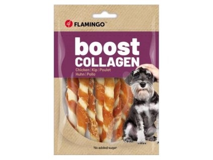 FLAMINGO Boost Collagen Sticks s kuřetem 80g (8ks)