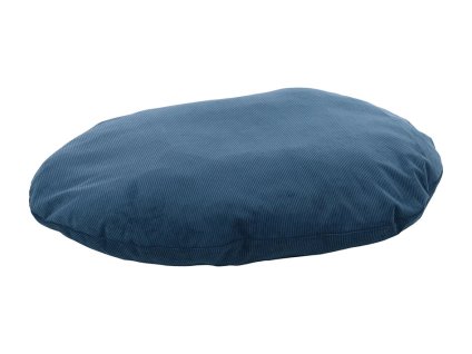 Polštář FLAMINGO Celeste oválný tmavě modrý 100x76x10cm