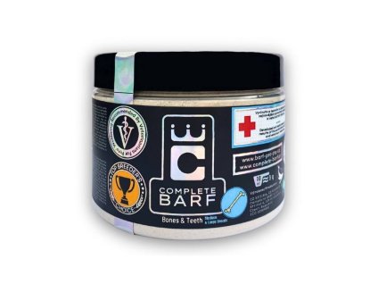 COMPLETE BARF Kosti a zuby pro střední a velká plemena 540g