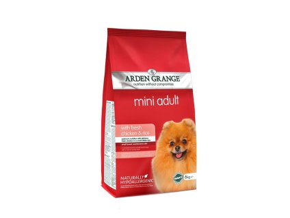 ARDEN GRANGE Mini Adult Fresh Chicken & Rice 6kg