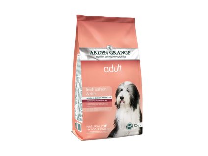 ARDEN GRANGE Adult Fresh Salmon & Rice 12kg