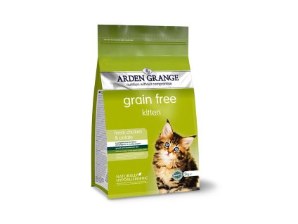 ARDEN GRANGE Grain Free Kitten Fresh Chicken & Potato 2kg