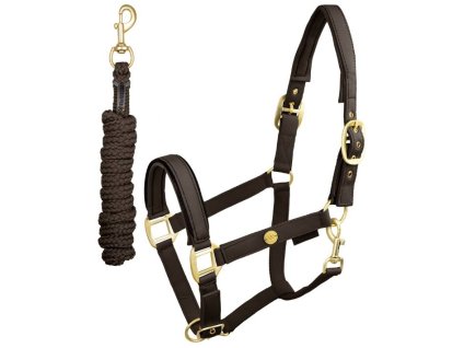 Ohlávka WALDHAUSEN Ubud espresso FULL