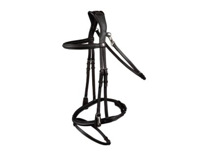 Uzdečka WALDHAUSEN X-Line Work s anglickým nánosníkem brown PONY