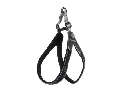 Postroj FLAMINGO Easy Hilka černý (XXL) 3x56-66cm