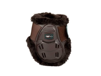 Strouhačky ACAVALLO Dynamic Zone s beránkem dark brown COB