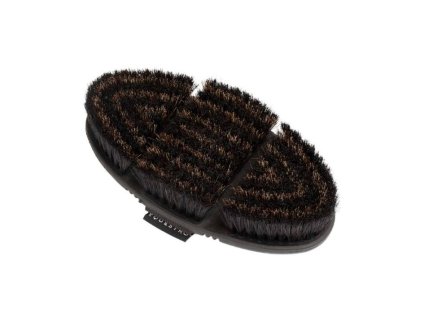 Kartáč EQUESTRO flexibilní přírodní měkké štětiny