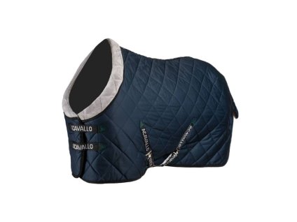 Stájová deka ACAVALLO s límcem 200g navy 115cm