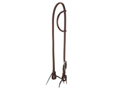 Westernová uzdečka BERLIN CUSTOM LEATHER jednouška dark brown