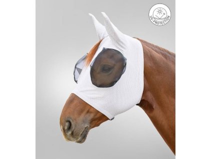 Maska proti hmyzu WALDHAUSEN Puck Breath silver grey SHETTY