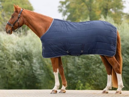 Stájová deka WALDHAUSEN Eco 200g night blue 135cm