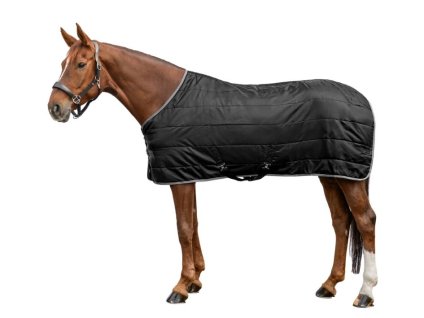 Stájová deka WALDHAUSEN Eco 200g black 155cm