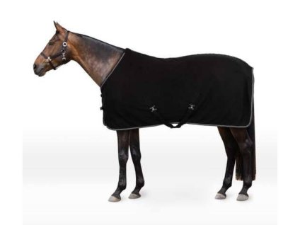 Odpocovací deka HORZE Kiel černá 165cm