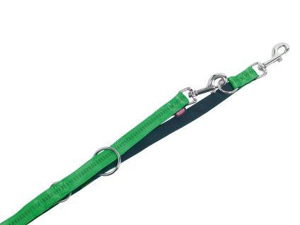 Vodítko NOBBY Soft Grip nylonové přepínací zelené 1,5x200cm
