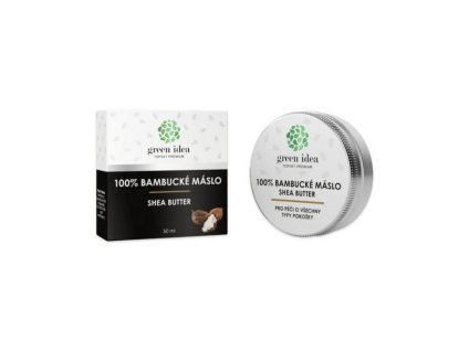 GREEN IDEA 100% bambucké máslo 50ml