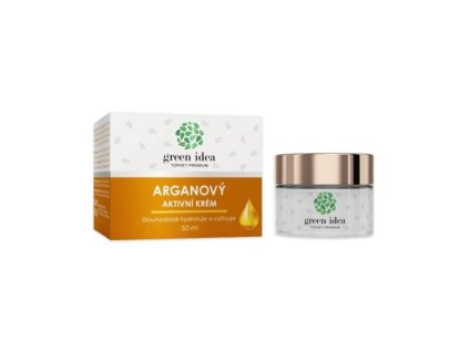 GREEN IDEA aktivní krém - Argan 50ml