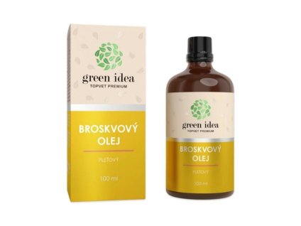GREEN IDEA Broskvový pleťový olej 100ml