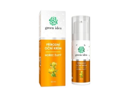 GREEN IDEA přírodní oční krém - hořec žlutý 30ml