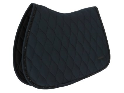 Všestranná podsedlová dečka EQUITHEME Pearl navy blue VS