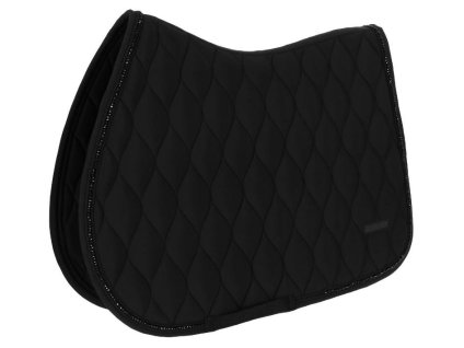 Všestranná podsedlová dečka EQUITHEME Pearl black PVS