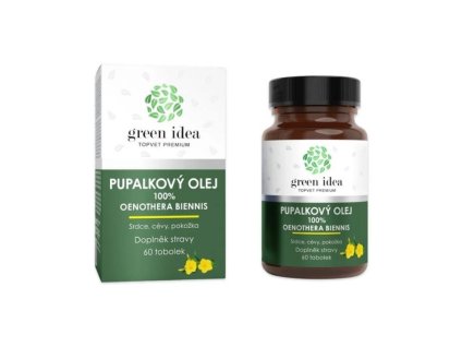 GREEN IDEA Pupalkový olej 60tbl