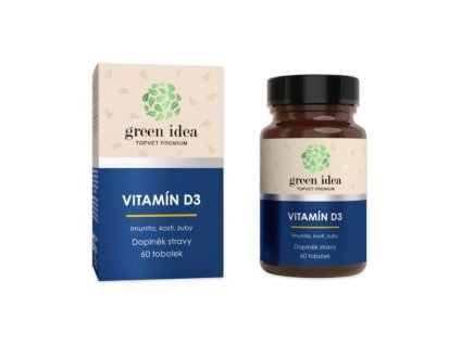 GREEN IDEA Vitamín D3 60tbl