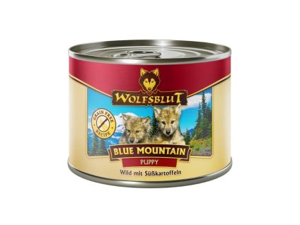 Konzerva WOLFSBLUT Puppy Blue Mountain 200g