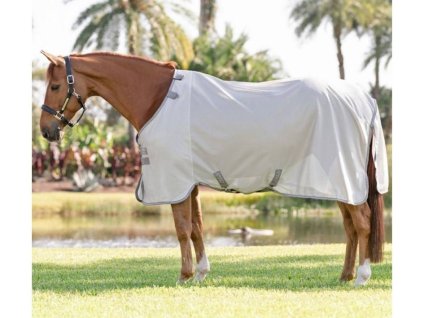 Deka proti hmyzu HORSEWARE Amigo Bug silver/titanium grey & silver 115cm