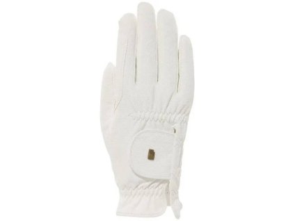 Jezdecké rukavice ROECKL Grip white (9)