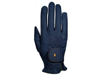 Jezdecké rukavice ROECKL Grip navy blue (9)