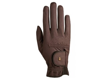 Jezdecké rukavice ROECKL Grip mocha (8)