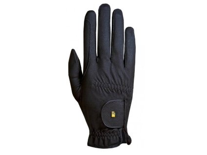 Jezdecké rukavice ROECKL Grip black (8,5)