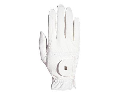 Dětské jezdecké rukavice ROECKL Grip white (4)