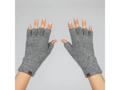 Bezprsté rukavice BACK ON TRACK Vide grey (S/M)