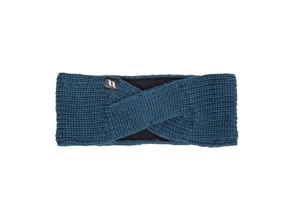 Pletená čelenka BACK ON TRACK Nora petrol