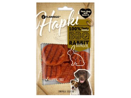 FLAMINGO Hapki BBQ Rabbit Burger 85g