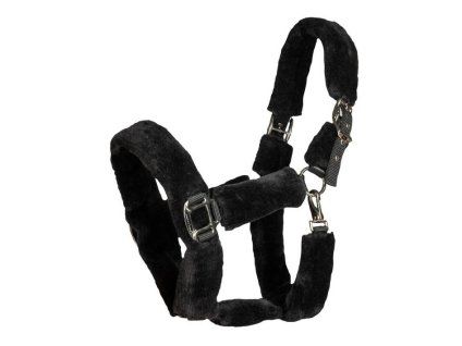 Ohlávka BACK ON TRACK Audrey black SHETTY