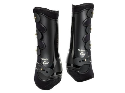 Kamaše BACK ON TRACK Royal Work přední black (M)