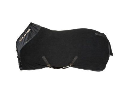 Odpocovací deka BACK ON TRACK Supreme black 155cm