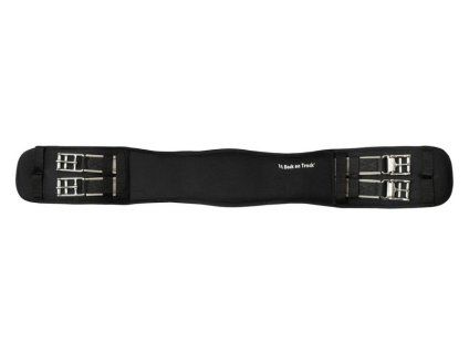 Drezurní podbřišník BACK ON TRACK elastický black 70cm