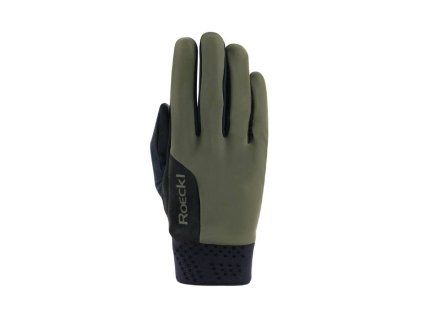 Jezdecké rukavice ROECKL Wolfach olive reflect (9)