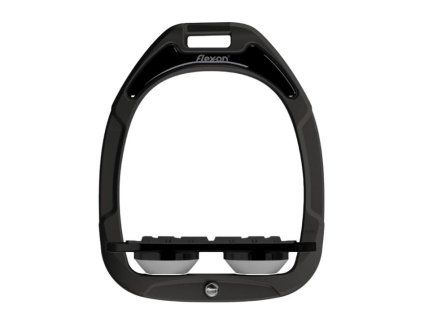 Třmeny FLEX-ON Green Composite Flat Grip black/black/grey