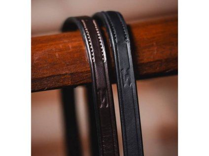Otěže HORSEWARE Curb brown FULL